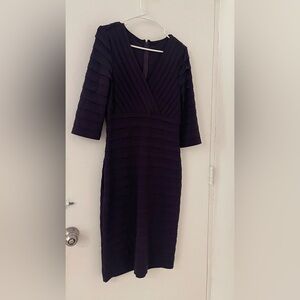 Elegant Purple Women's Dress